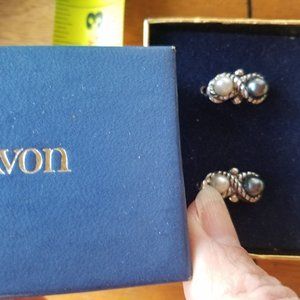 Avon Clip on earrings new in box